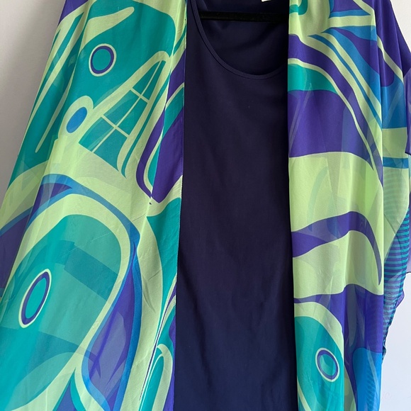 Navy Bamboo C’est Moi dress - Picture 8 of 10